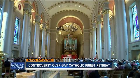 Racine hosting controversial gay priest retreat