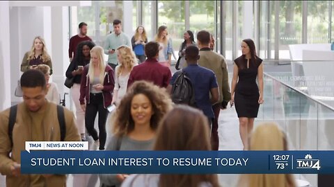 Student loan interest resumes on Friday and payments restart in October