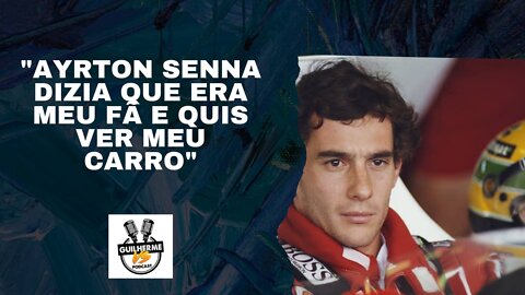 AYRTON SENNA ERA FÃ, DEU CARONA DE HELICÓPTERO E QUIS VER O CARRO