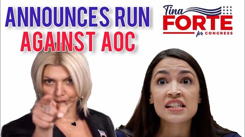 Tina Forte Announces Congressional Run Against Alexandria Ocasio-Cortez on Chrissie Mayr Podcast