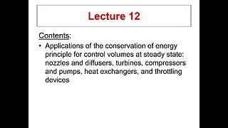 Lecture 12 (Part II) - ME 3293 Thermodynamics I (Spring 2021)