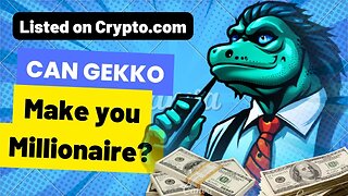 🦎 Is Gekko hq crypto the next PEPE? Right time to invest in Gekko coin after Crypto.com listing?