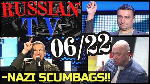 SOLOVYOV SUPER ANGRY AGAIN 06/22 RUSSIAN TV Update ENG SUBS