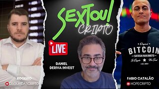 SEXTOU CRIPTO #3 - Opções + Sentimento do Mercado + Análise CARTEIRAS