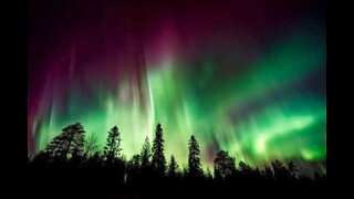 O verdadeiro poder de uma aurora boreal na Noruega