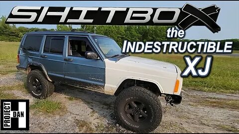SH*TBOX , THE INDESTRUCTIBLE XJ - A WRECKED AND REBUILT 1998 JEEP CHEROKEE XJ WALK AROUND