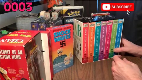 RETRO HAULS [0003] From HALF PRICE BOOKS[ #VHS #VHShaul #VHSunboxing #unboxing]