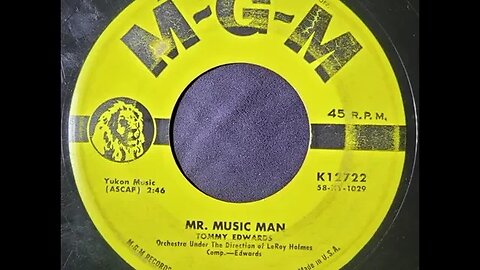 Tommy Edwards - Mr. Music Man
