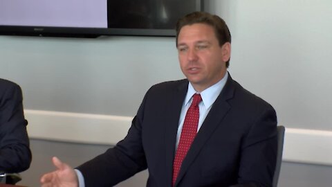 Florida Gov. Ron DeSantis holds news conference in Sarasota