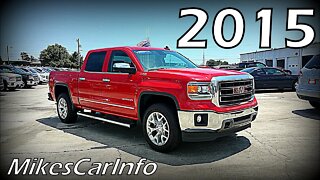 2015 GMC SIERRA 1500 CREW CAB SHORT BOX 4-WHEEL DRIVE SLT Z71