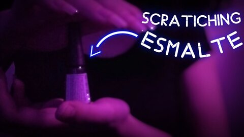 ASMR Pintando suas Unhas e Passando Rímel em Você