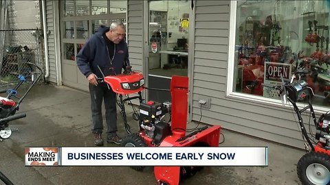 Forecast is good news for snow businesses