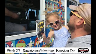 Week 27 - Houston Zoo and Downtown Galveston