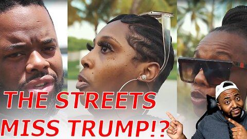 Black Trump Supporter Comedian Asks The Streets If They Miss Trump!