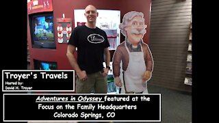 Adventures in Odyssey at Focus on the Family Headquarters with Troyer's Travels