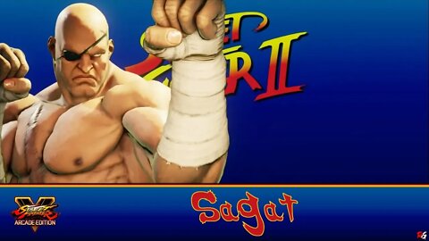 Street Fighter V Arcade Edition: Street Fighter 2 - Sagat