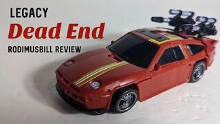Transformers Legacy Decepticon Dead End Deluxe Review - Wave 3 - Rodimusbill Review