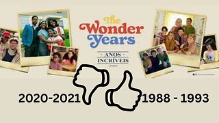 Serie Anos Incríveis dos anos 1990 e sua remake negra em 2020 ... Wonder Years saudades !