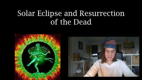 Solar eclipse and ressurection of the dead