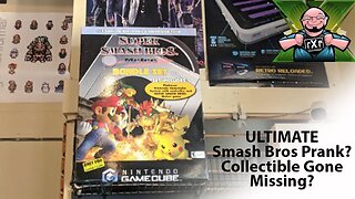The Ultimate Smash Brothers Collectable Prank Messing with Retro Games Store Owner