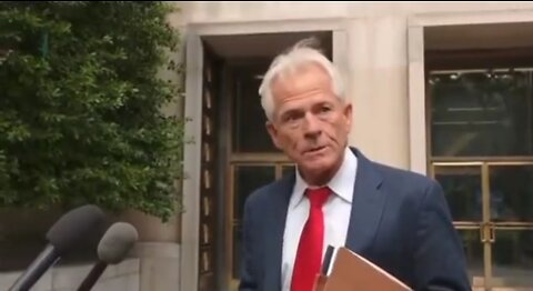 Trump Advisor Peter Navarro Slams FBI For Unconstitutional Arrest