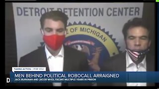 Conservative activists accused of voter intimidation in Michigan turn themselves in