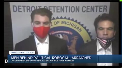 Conservative activists accused of voter intimidation in Michigan turn themselves in