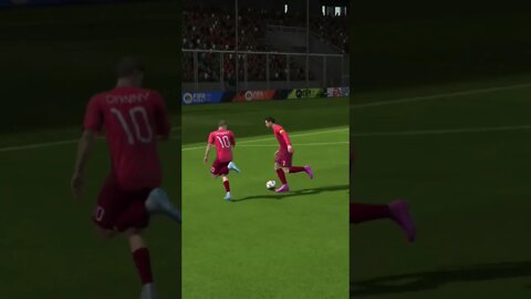 CRISTIANO RONALDO FIX GOAL FIFA 22 PORTUGAL #shorts #fifa22 #dls22 #fifa16 #dls #fifa