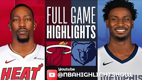 Memphis Grizzlies vs Miami Heat Full Game Highlights | Jan 24 | 2024 NBA Season