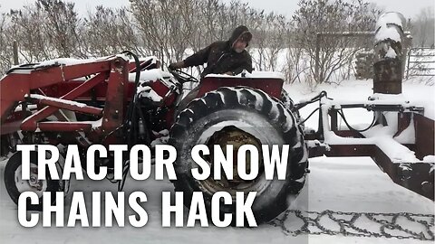 Tractor Snow Chains HACK