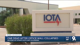 1 dead, 1 seriously injured after wall collapse at Tucson office building