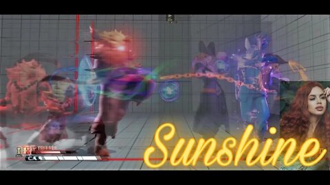 Akuma taunt bait Rose V-trigger1 into parries teleport reaction RAGING DEMON