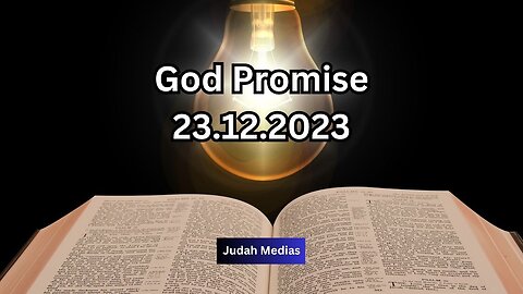 God Promise 23.12.2023 | Today Bible Verse | #godpromise #todaybibleverse