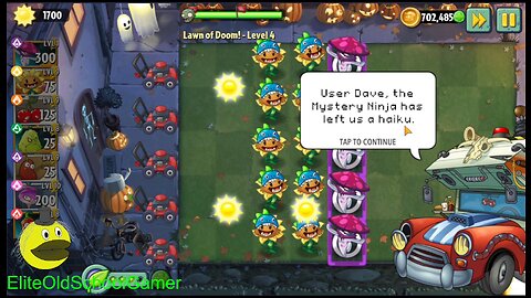 Plants vs Zombies 2 - Thymed Event - Lawn of Doom - October 2023