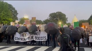 Antifa Shouts: Burn It Down If We Don't Get It, Near Supreme Court