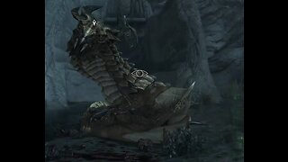 Skyrim Short - Dragon Stuck in Ground Glitch