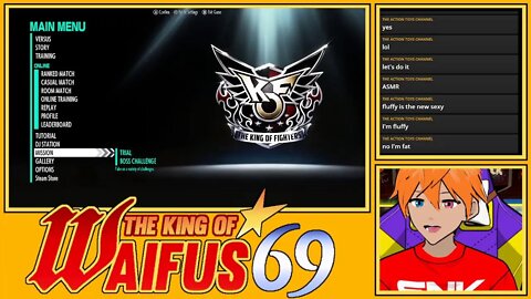 KOF XV Just training and stuff, while disappointing chat