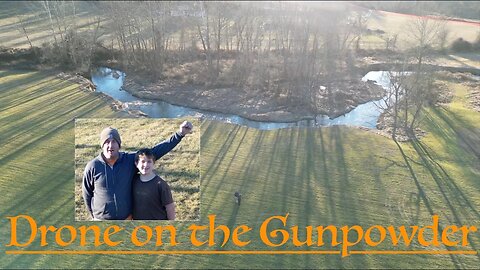 Drone Adventure Along the Gunpowder, Beauty of the Countryside: A Drone Flight with DJI MINI 3 PRO