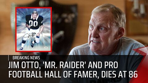 Jim Otto, 'Mr. Raider' and Pro Football Hall of Famer, dies at 86 | News Today | USA |