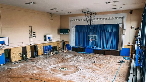 Abandoned Catholic School in Detroit with tons of stuff left behind