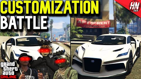 Truffade Thrax Customization Battle ft. @gtanpc @twingo2313 | GTA Online