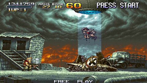 Metal Slug 2 (PS2) Longplay / Full Game (HD)
