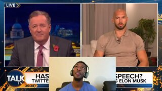 DONT LET THEM TAKE OUR FREE SPEECH! | Andrew Tate reappears on Piers Morgan Uncensored