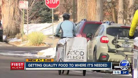 Denver Food Rescue volunteers help curb food waste, deliver to needy in a green way