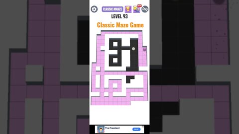 Classic Maze Level 93. #shorts