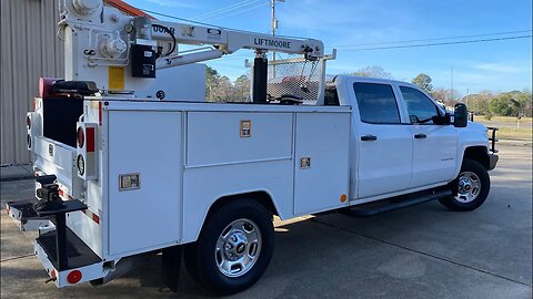 Chevrolet Crane Mechanic Service Truck