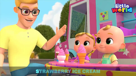 Lollipop Song | Ice Cream Song + More Kids Songs & Nursery Rhymes by Little World