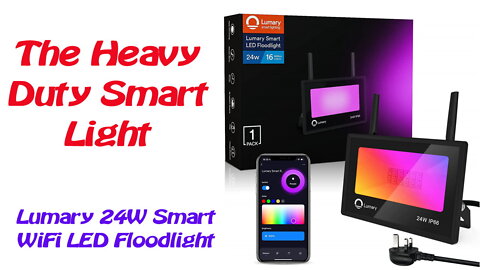 Lumary 24W Smart WiFi LED Floodlight