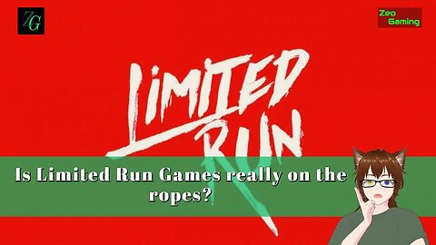 Is Limited Run Games Truly on the ropes?