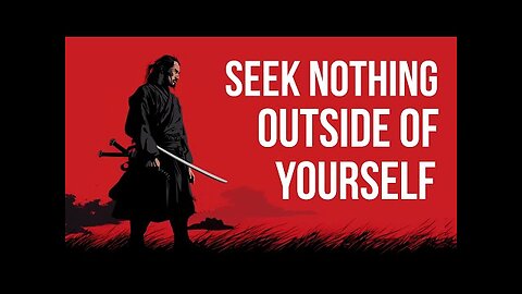 accept everything just the way it is Miyamoto Musashi